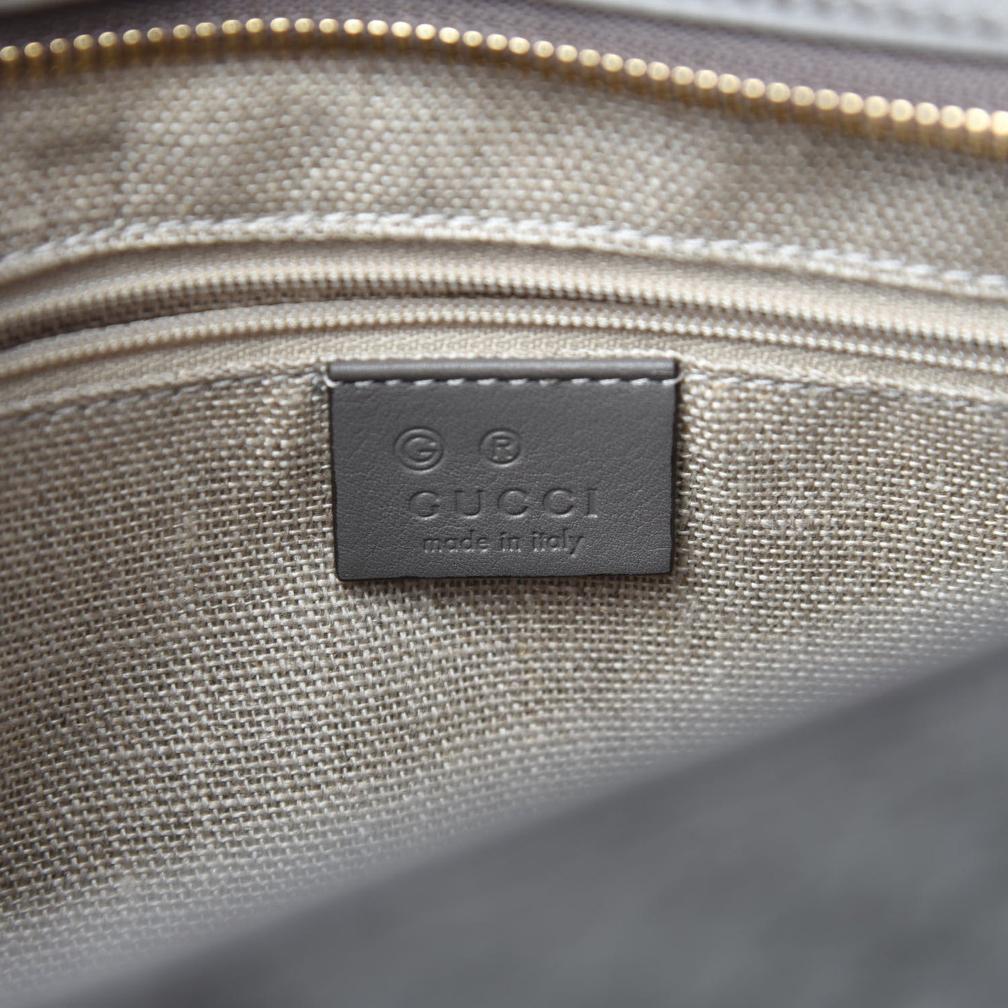 Microguccissima Small Bree Tote Graphite