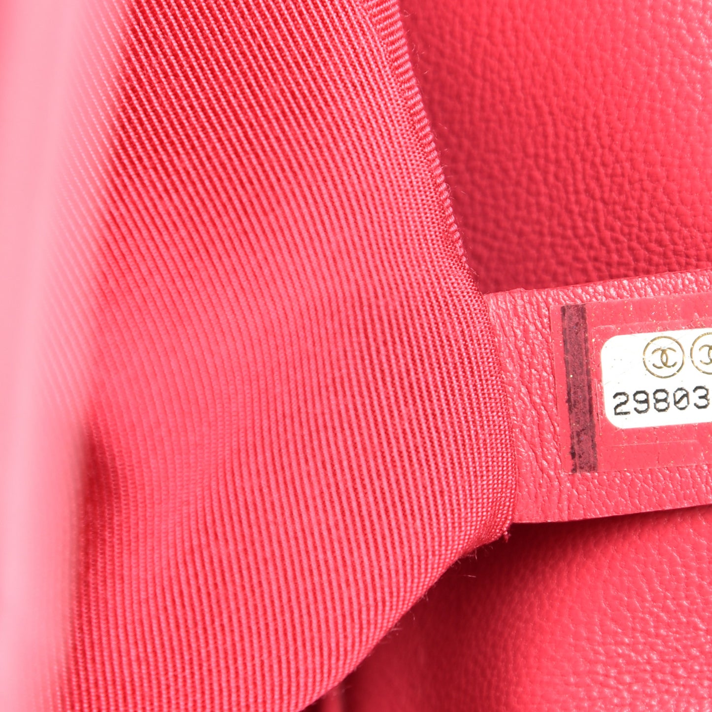 Lambskin Quilted Large Chanel 19 Flap Dark Pink