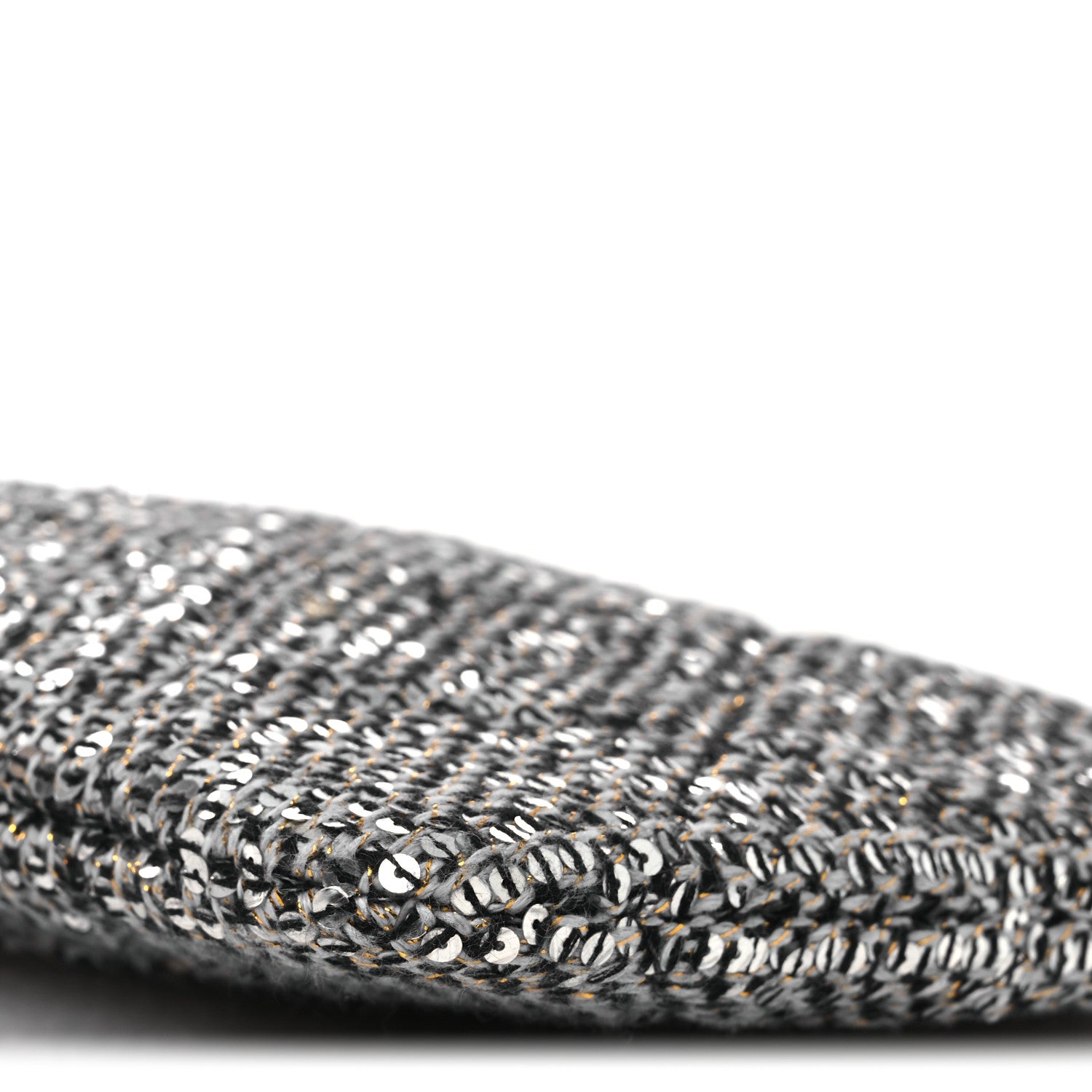 Chanel Sequins Medium 19 Pouch Silver 10 of 13