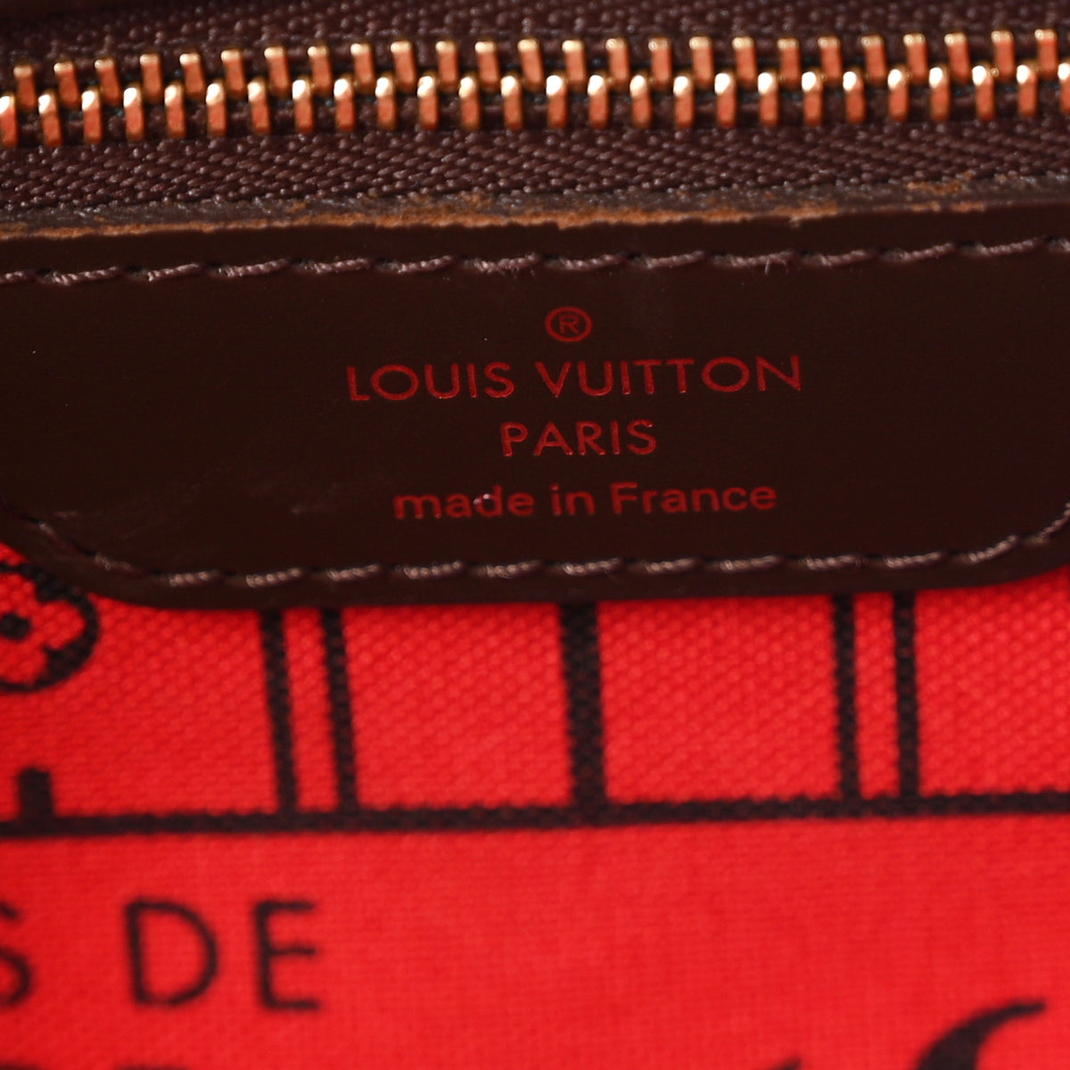Louis Vuitton Damier Ebene Neverfull MM 6 of 11