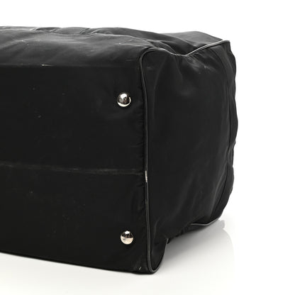 Prada Tessuto Nylon Saffiano Viaggio Duffle Black 9 of 14