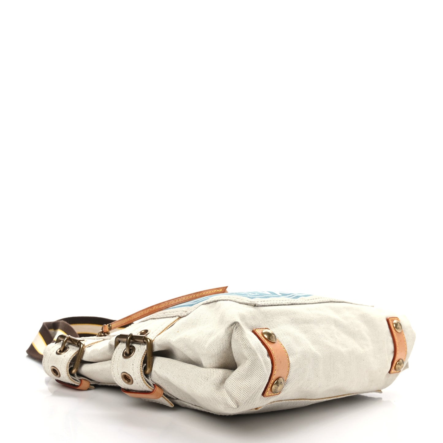 Toile Globe Shopper Cabas MM Blue