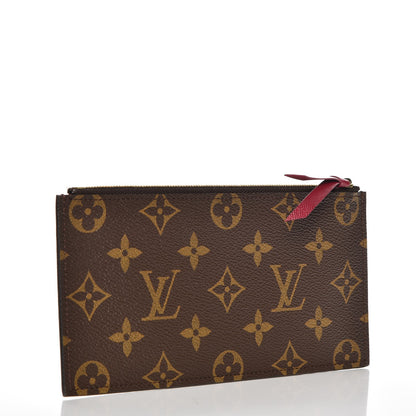 Louis Vuitton Monogram Felicie Chain Wallet Zippered Insert Fuchsia 3 of 6