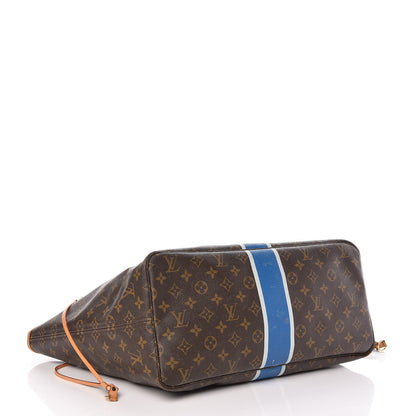 Louis Vuitton Monogram My LV Heritage Neverfull GM Blue Clair 4 of 15