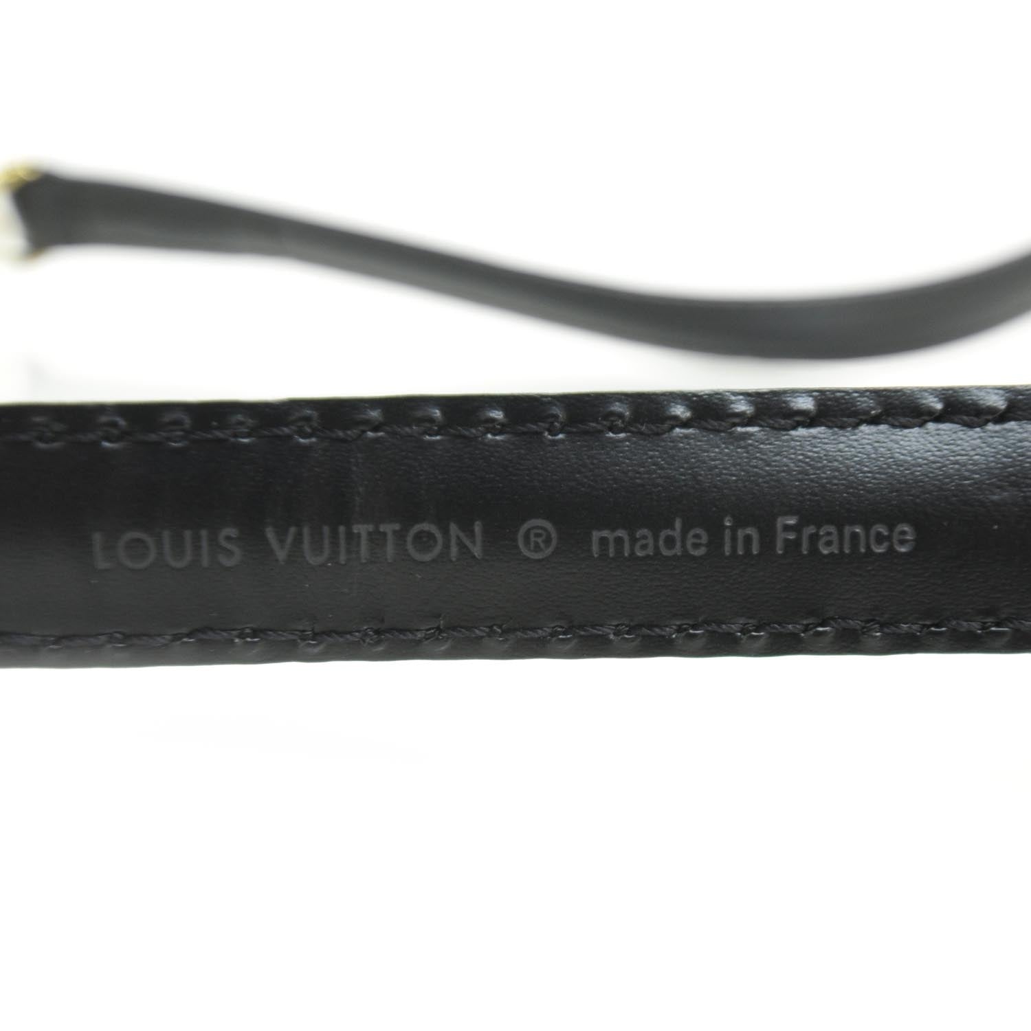 Louis Vuitton Epi Adjustable Luggage Shoulder Strap Black 5 of 5
