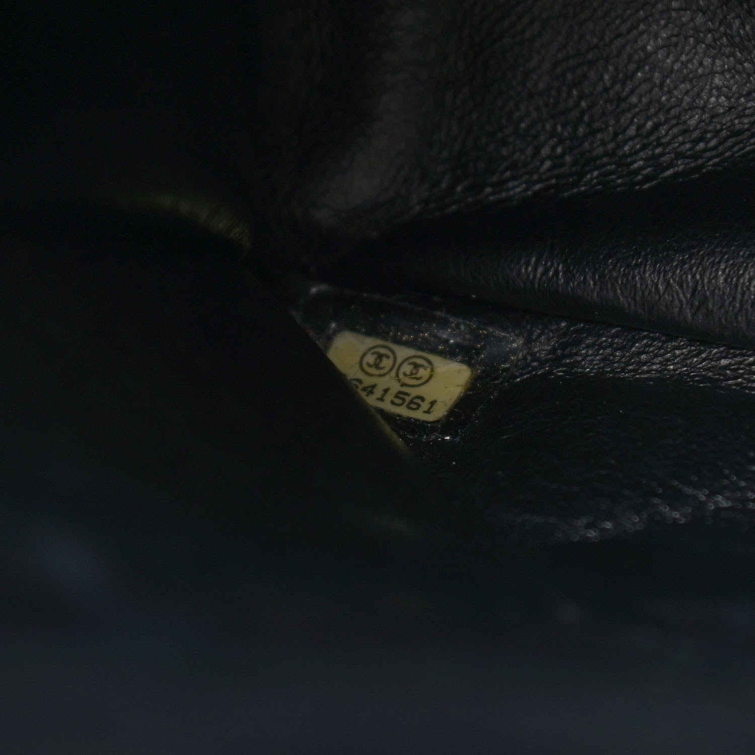 Chanel Washed Caviar Quilted Maxi Single Flap Black 6 of 9