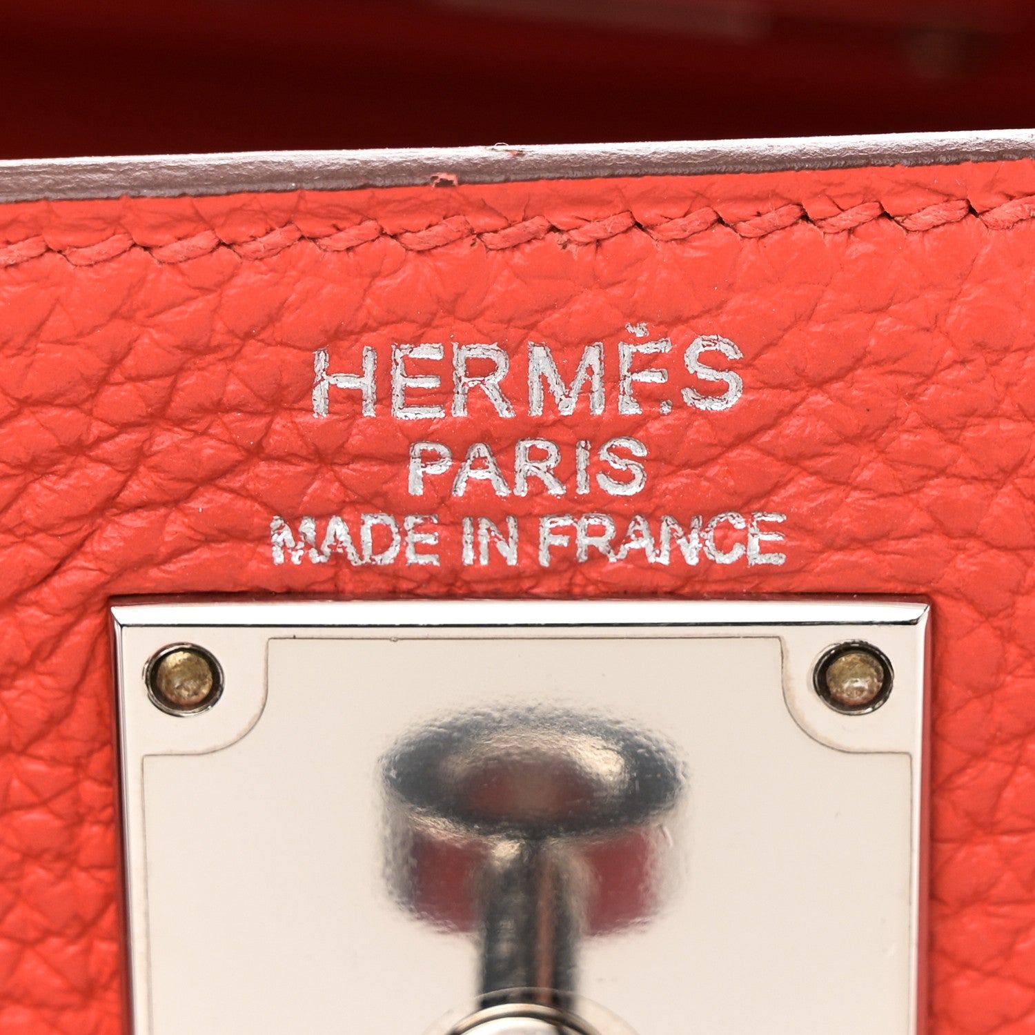 Hermes Togo Shoulder Kelly 40 Capucine 6 of 13