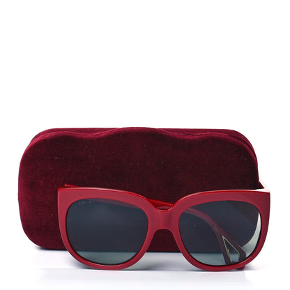Gucci Square Frame GG0468S Sunglasses Red 7 of 7