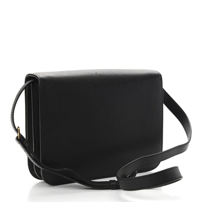 Burberry Grained Calfskin Medium TB Bag Black 3 of 10