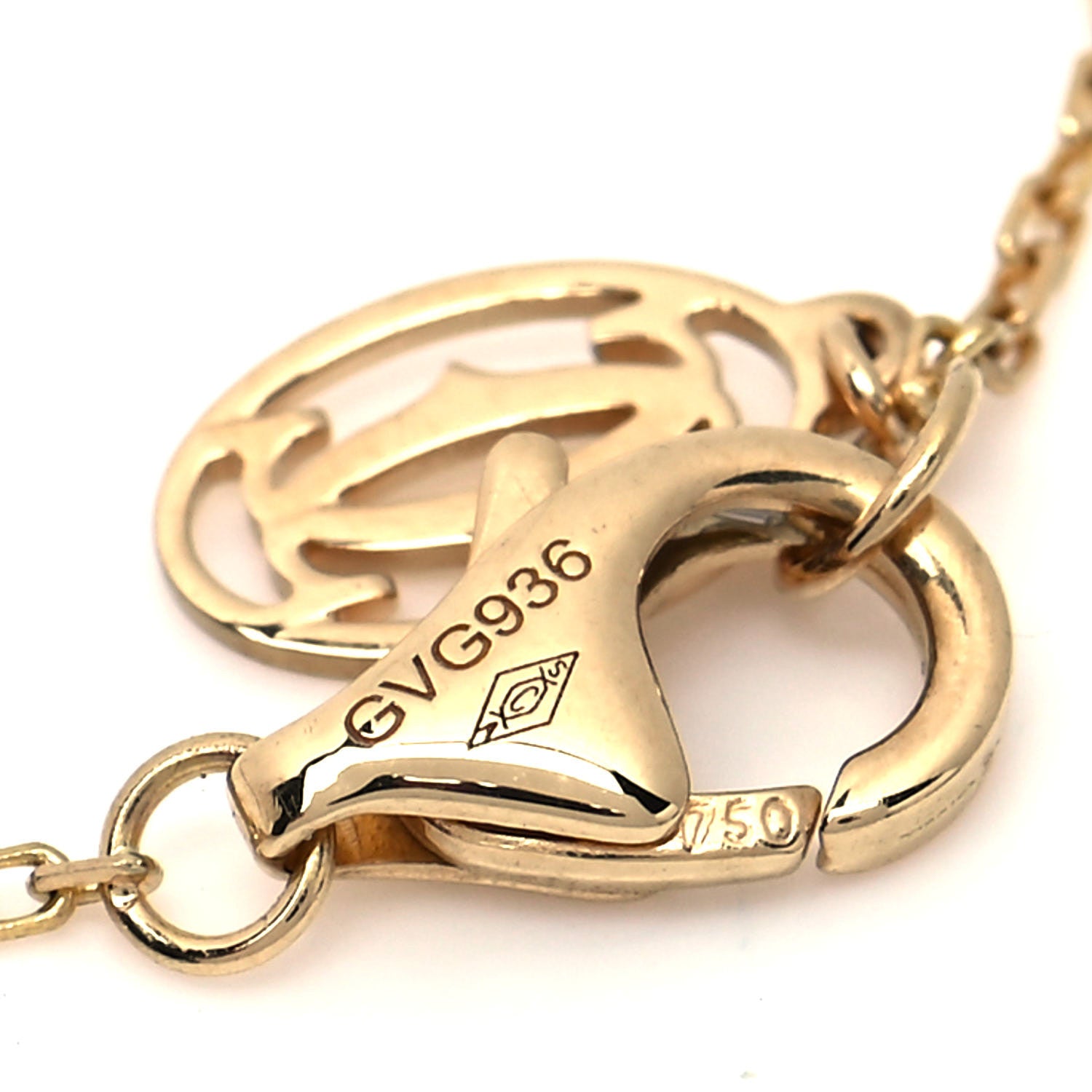 Cartier 18K Yellow Gold Diamond XS D'Amour Pendant Necklace 8 of 10