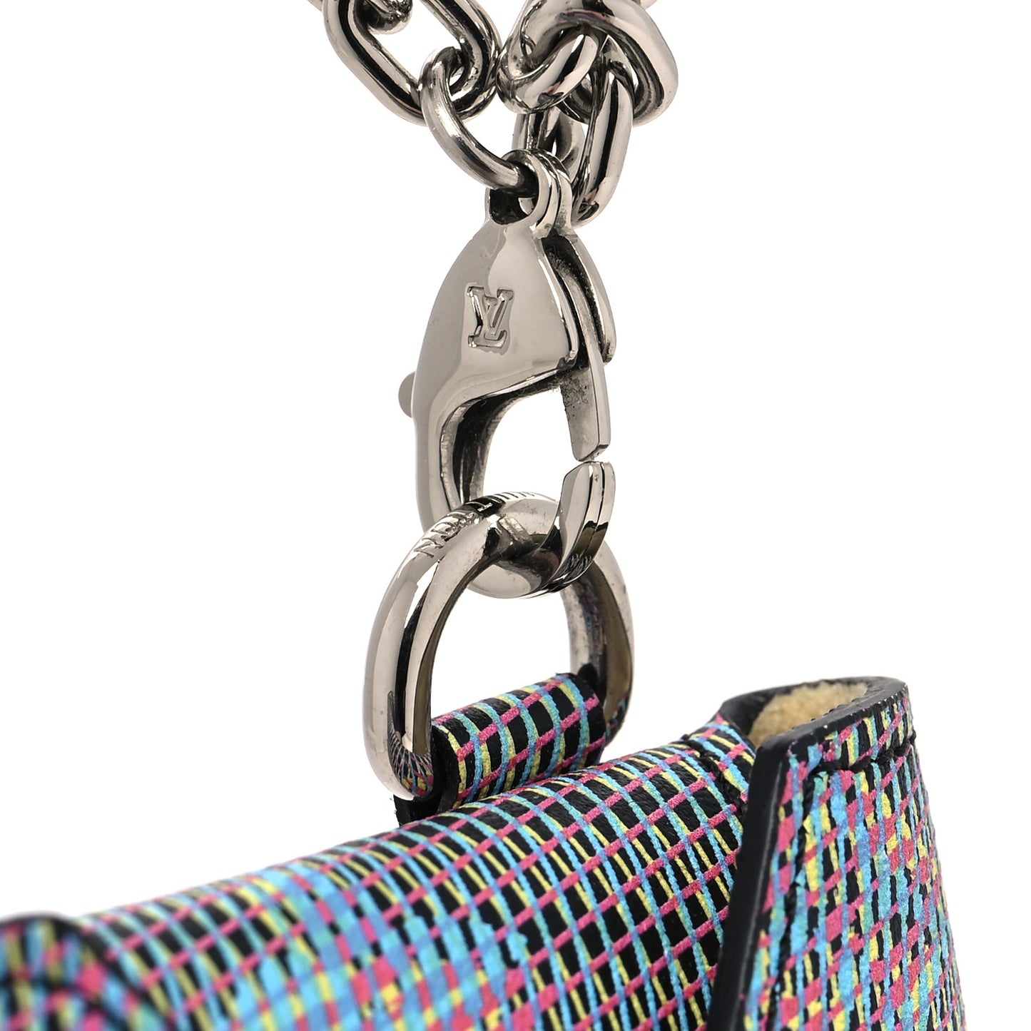 Monogram LV Pop Kirigami Necklace Blue