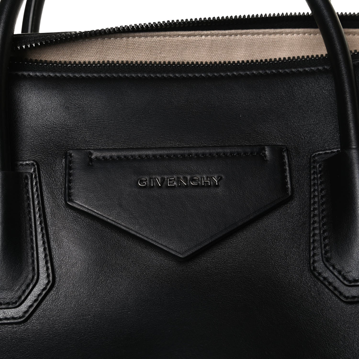 Givenchy Smooth Calfskin Soft Antigona Black 9 of 15