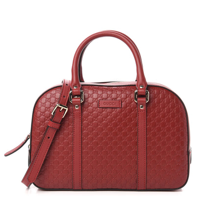 Gucci Soft Microguccissima Medium Crossbody Bag Rosso 1 of 10