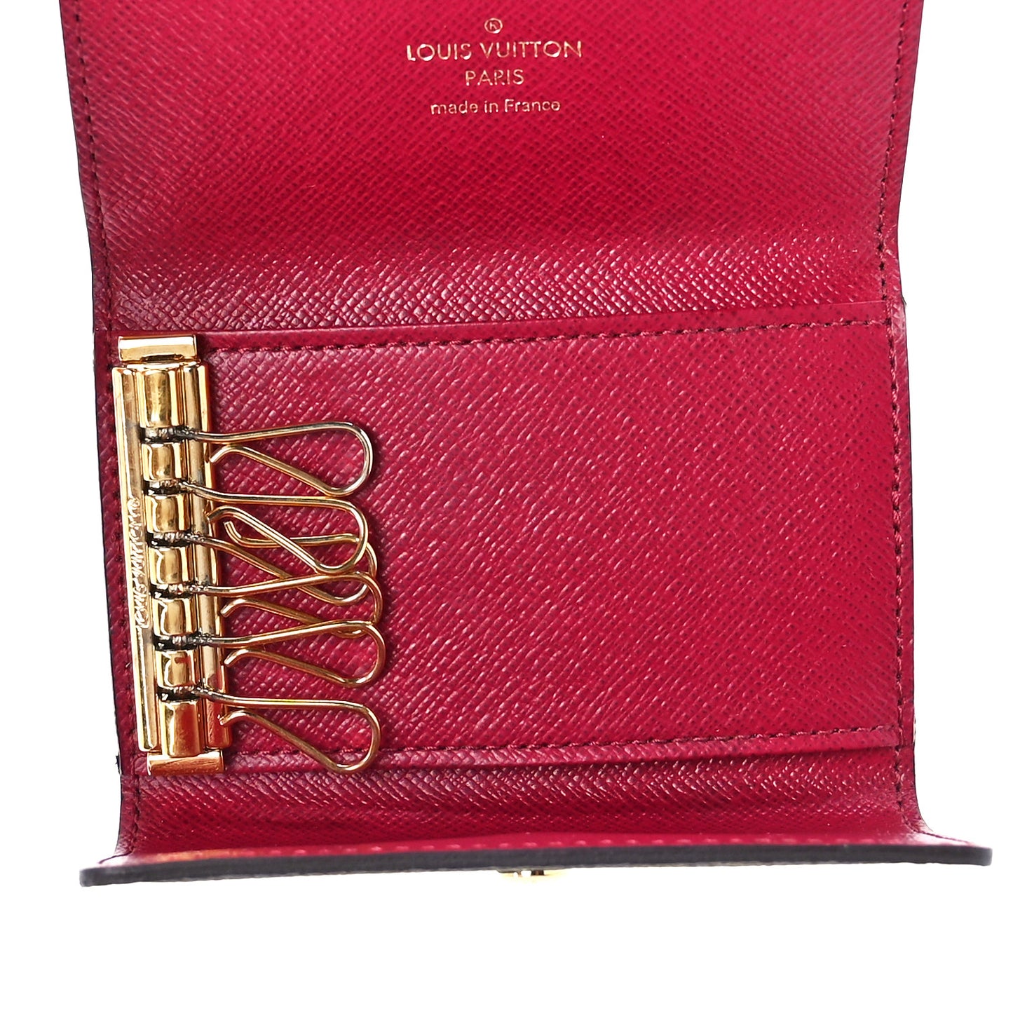 Monogram 6 Key Multicles Holder Fuchsia