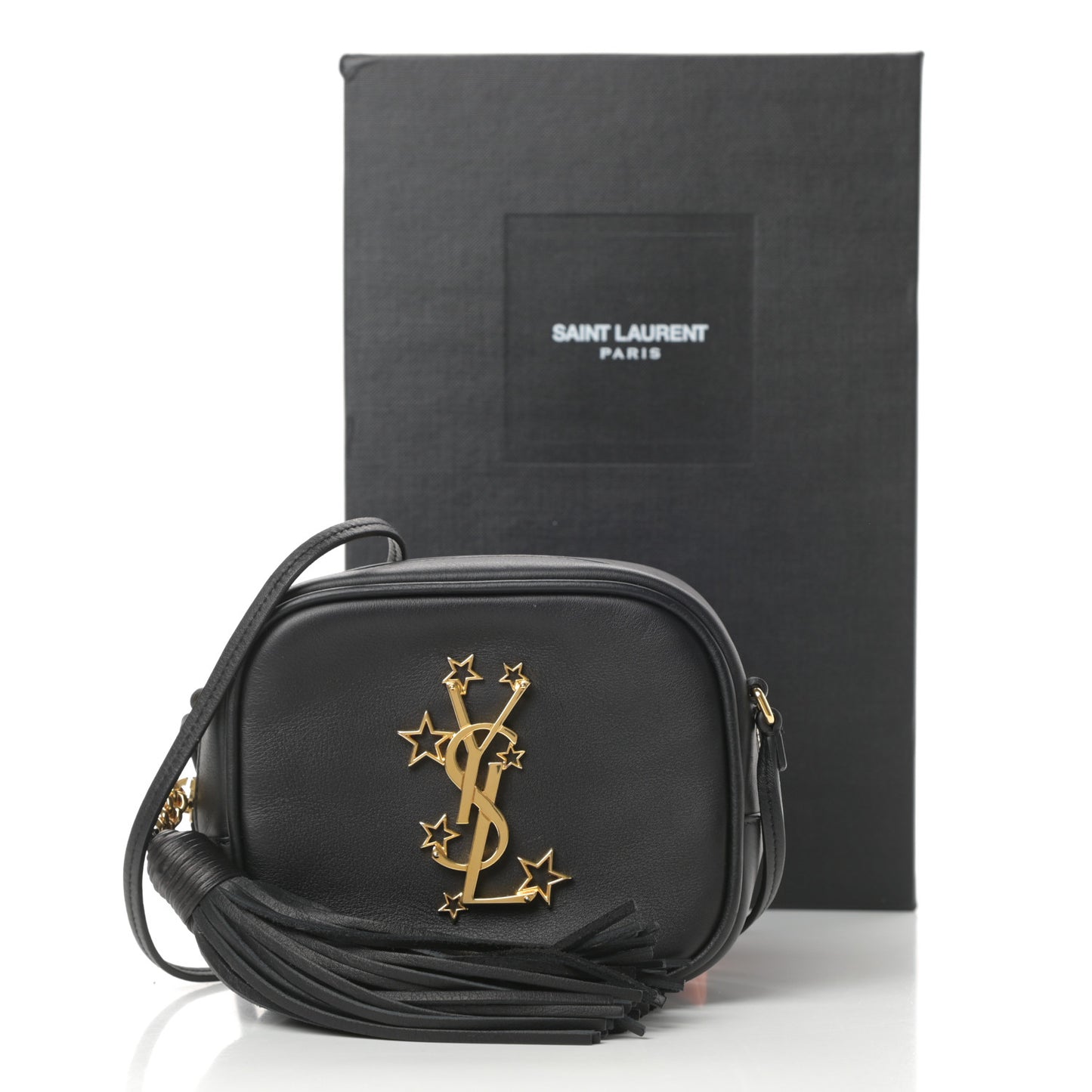 Nappa Star Monogram Blogger Bag Black