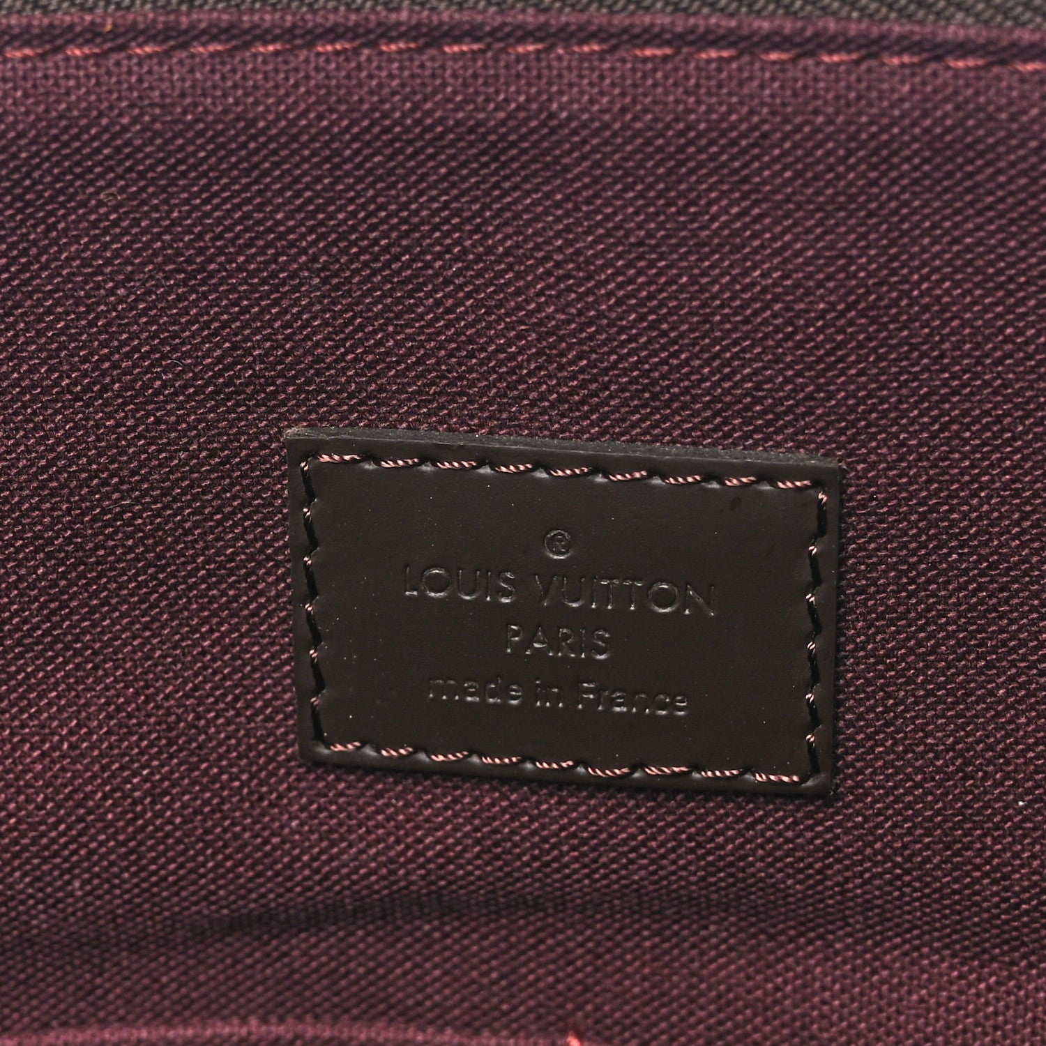 Louis Vuitton Damier Ebene Iena MM 6 of 11