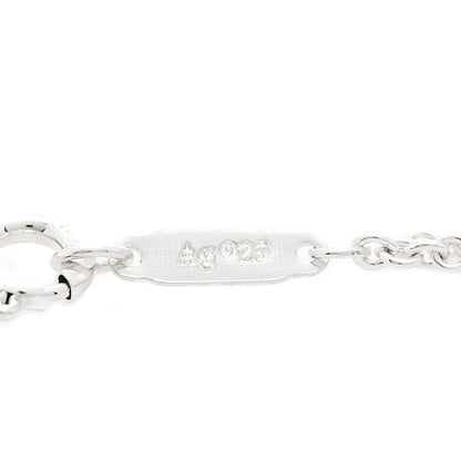 Tiffany Sterling Silver Infinity Double Chain Bracelet 4 of 5