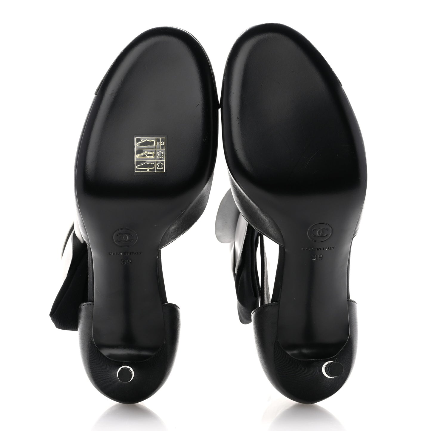 Lambskin Grosgrain Cap Toe Camellia Mary Jane Platform Pumps 39 Black
