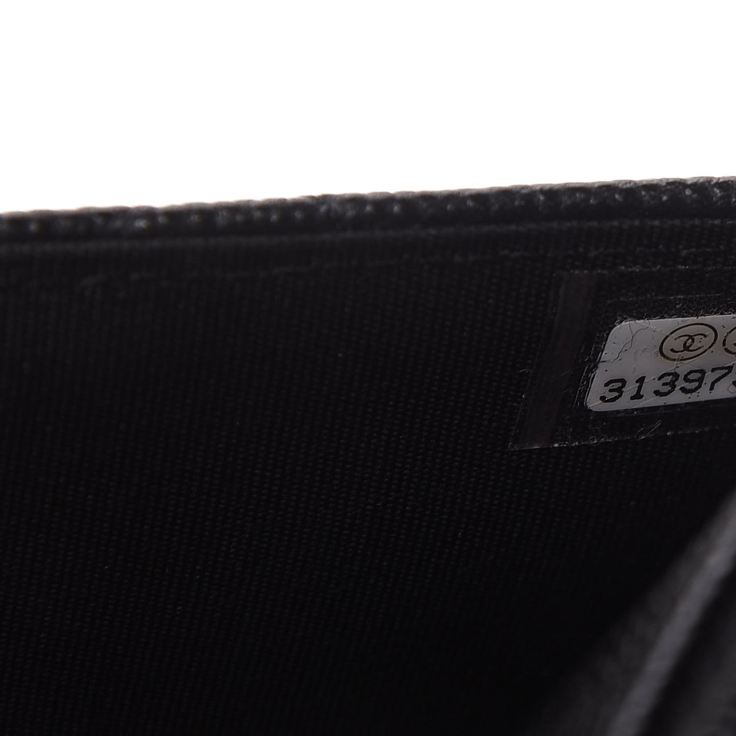 Caviar Quilted Coco Candy Wallet On Chain WOC Black