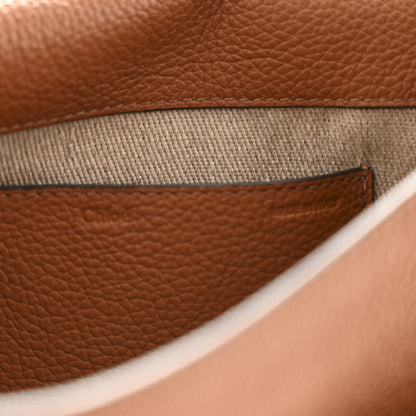Chloe Calfskin Medium Marcie Round Crossbody Bag Tan 6 of 15