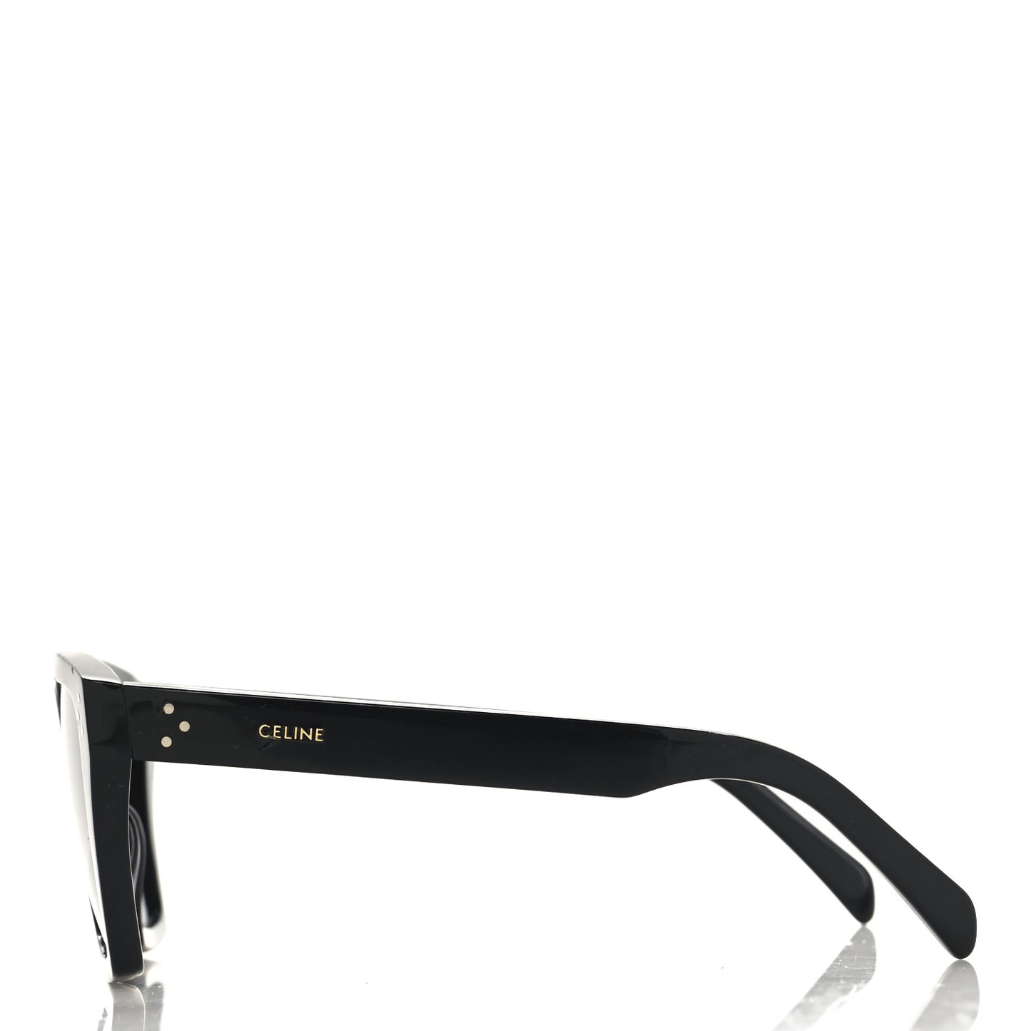 Acetate Square Sunglasses CL40090I Black