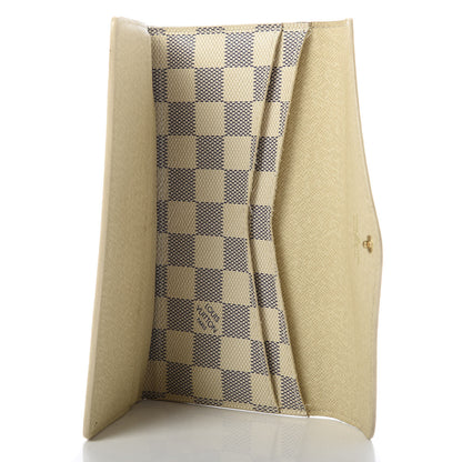 Louis Vuitton Damier Azur Josephine Wallet 5 of 11