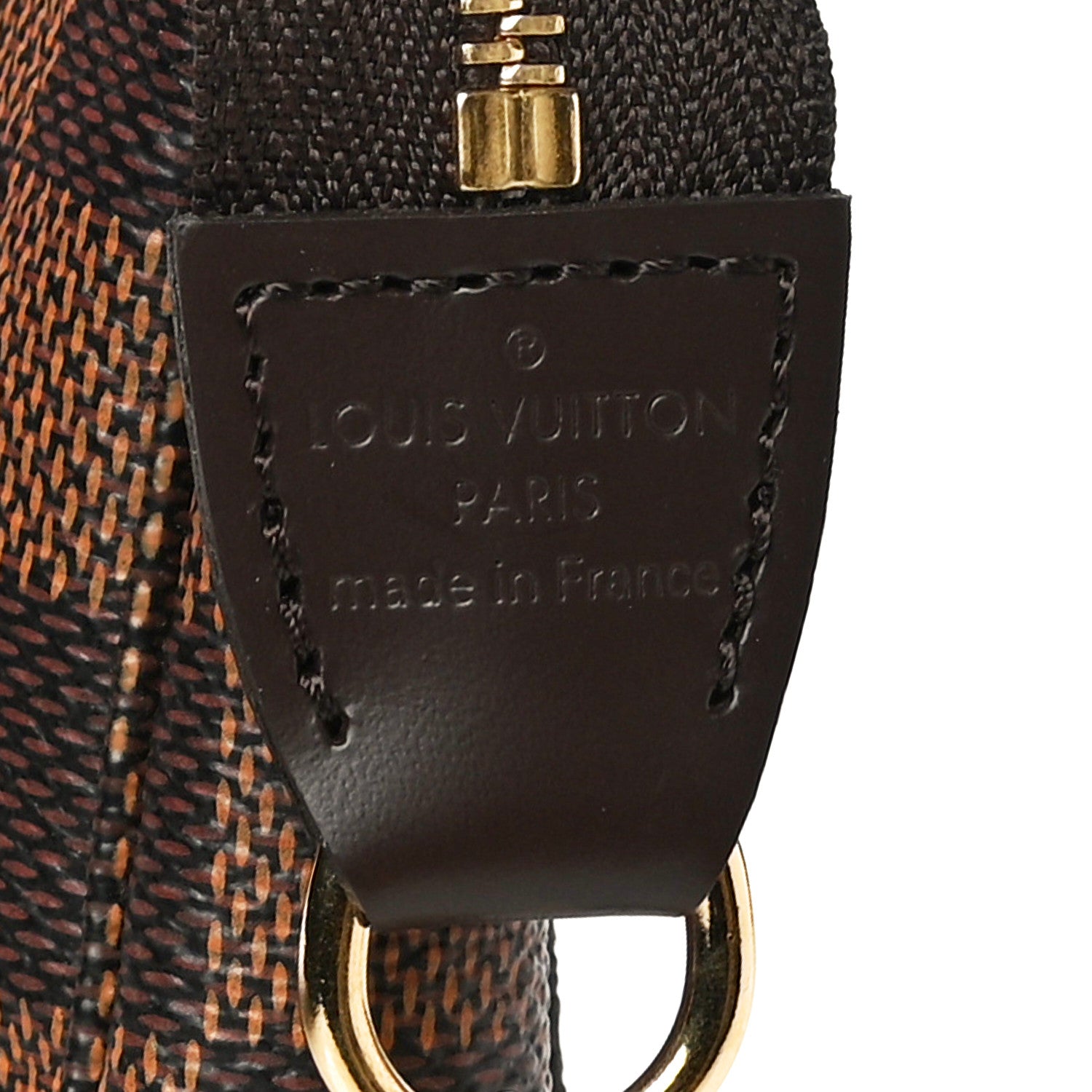 Louis Vuitton Damier Ebene Mini Pochette Accessories 7 of 10