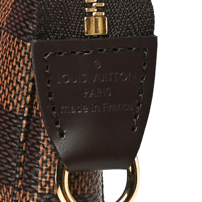 Louis Vuitton Damier Ebene Mini Pochette Accessories 7 of 10