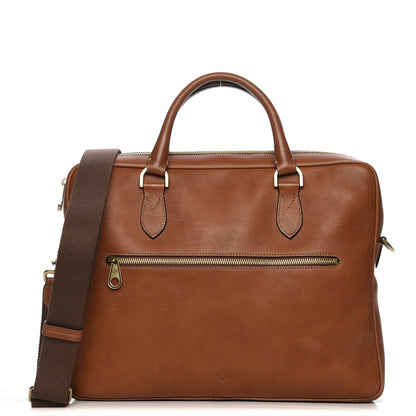 Mulberry Grained Calfskin Heathcliffe Briefcase Oak 1 of 7