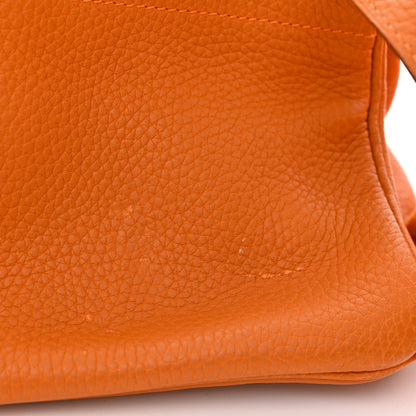 Hermes Taurillon Clemence JPG Birkin 42 Orange 30 of 30