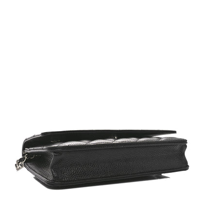 Chanel Caviar Quilted Wallet on Chain WOC Black 4 of 11