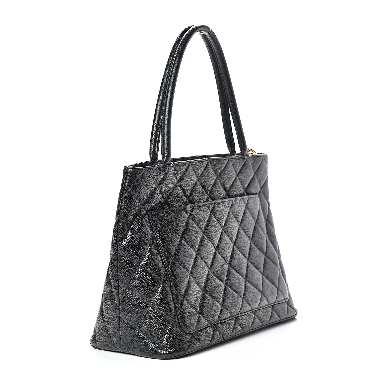 Chanel Caviar Quilted Medallion Tote Black 2 of 18