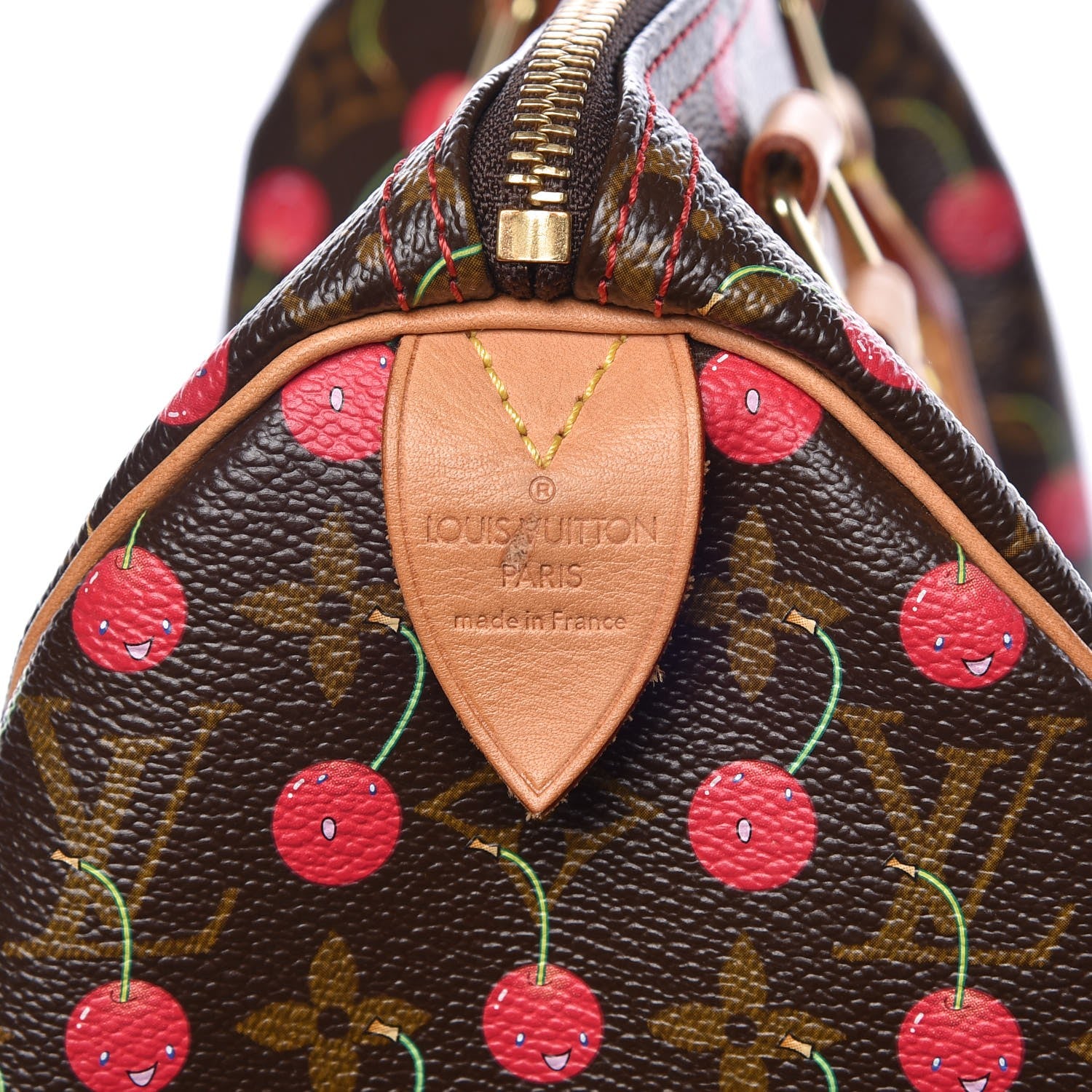 Louis Vuitton Monogram Cerises Speedy 25 6 of 11