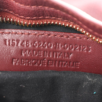 Balenciaga Chevre Gold Metallic Edge Hardware City Bordeaux 7 of 10