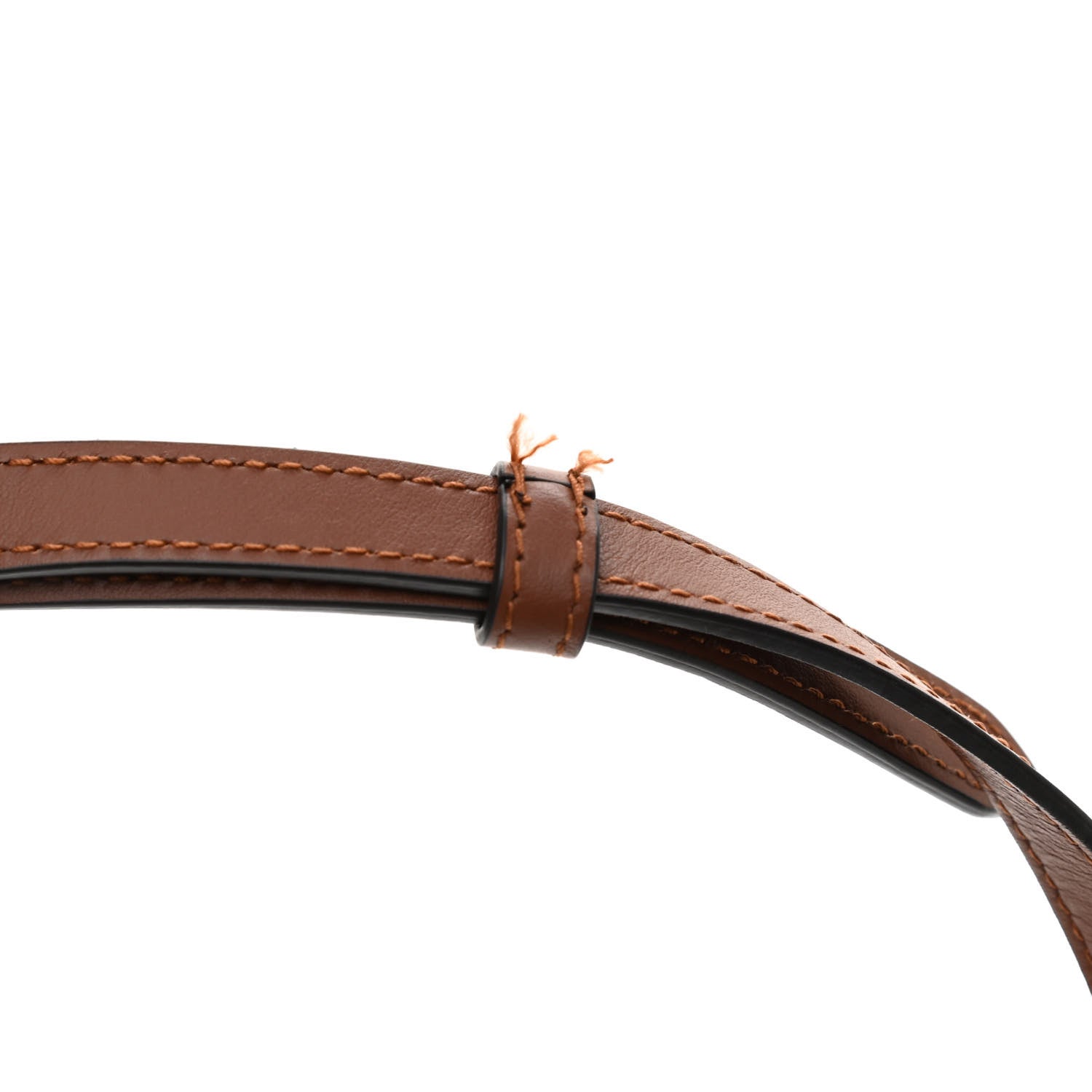 Burberry E-Canvas Monogram Stripe Small TB Bag Bridle Brown 9 of 9