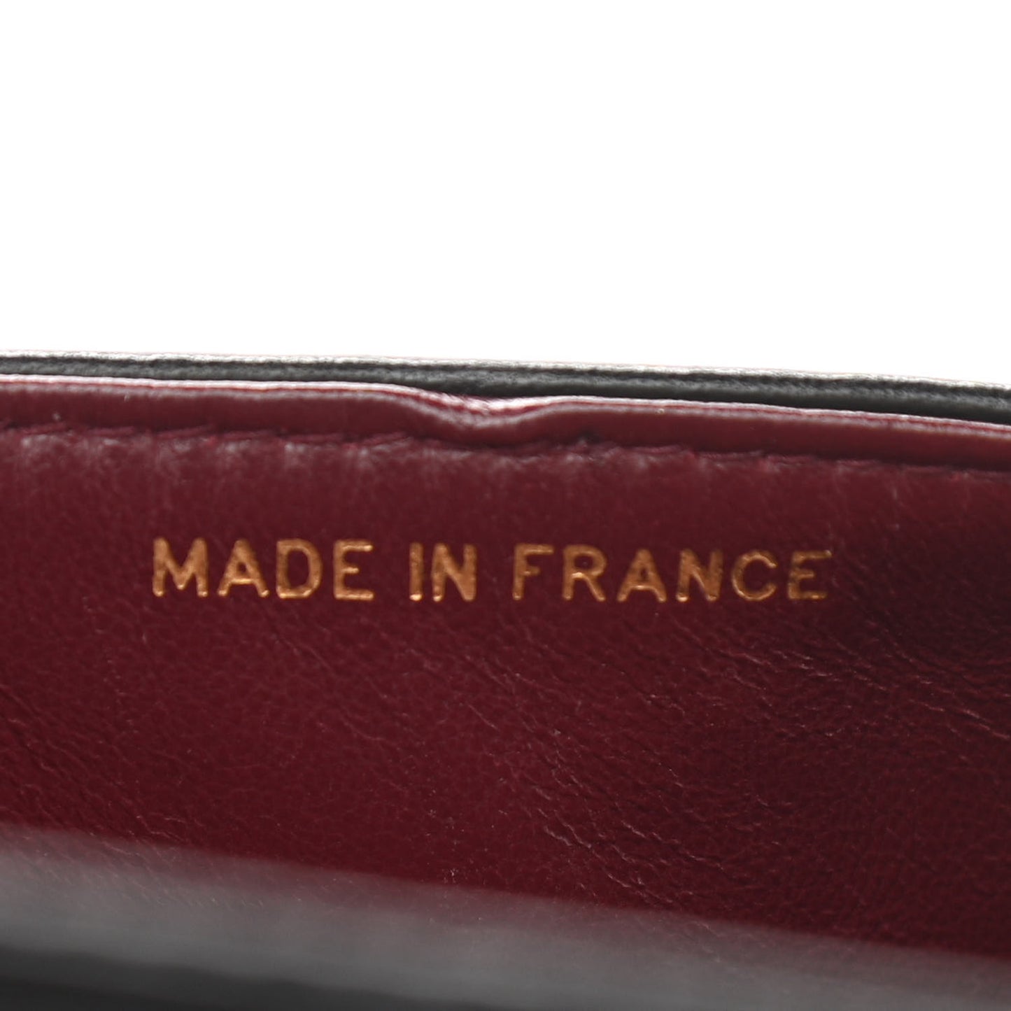 Lambskin Quilted Small Double Flap Black