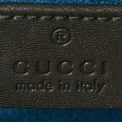 Gucci Velvet Skipper Crystal GG Monogram Small Dionysus Shoulder Bag Green 6 of 10