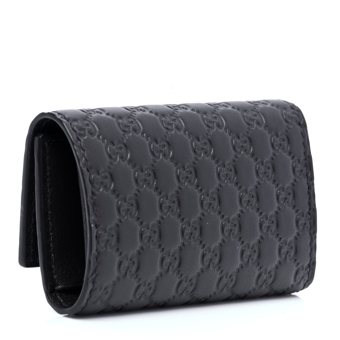 Microguccissima 6 Key Holder Case Black