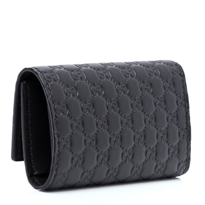 Gucci Microguccissima 6 Key Holder Case Black 2 of 5