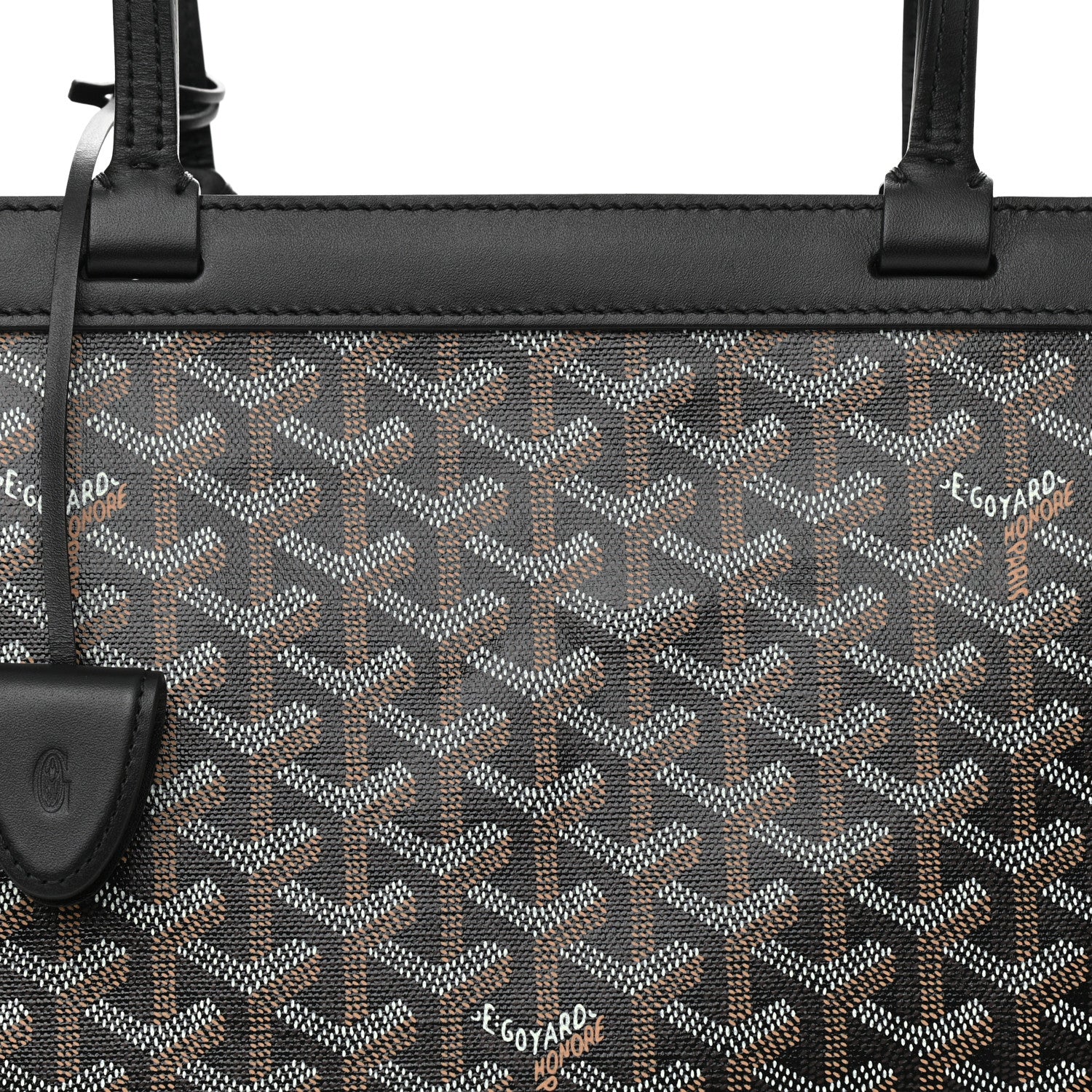 Goyard Goyardine Bellechasse PM Black 8 of 10