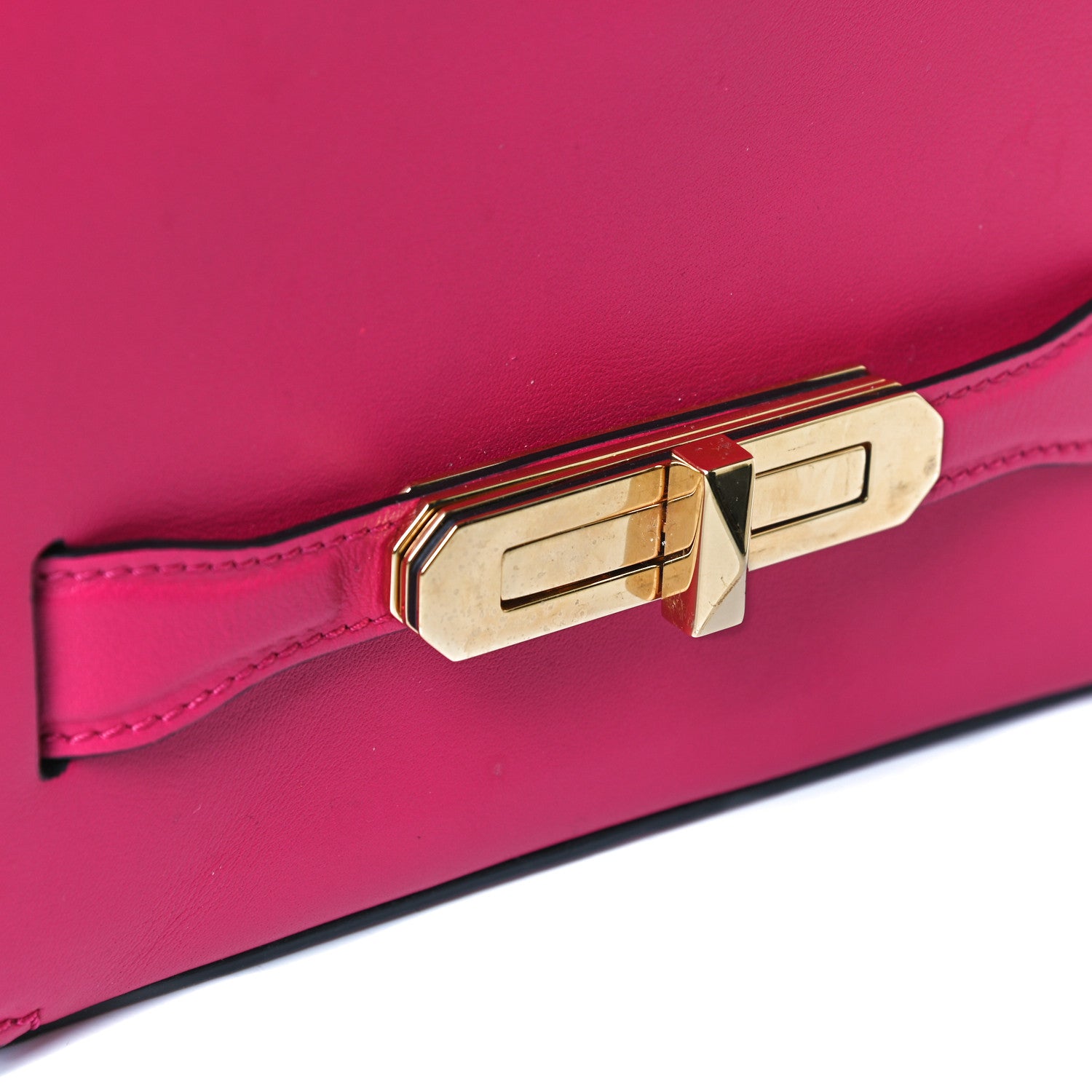 Alexander McQueen Calfskin The Myth Crossbody Bag Fuchsia 12 of 14
