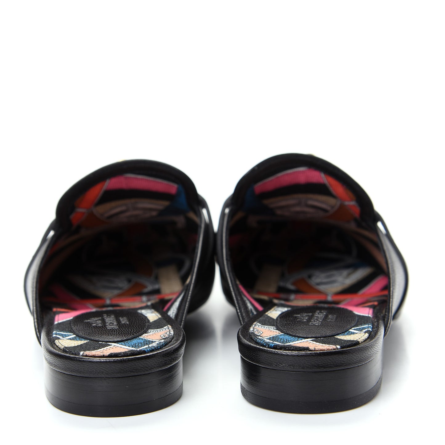 Goatskin Oz Mules 36 Black