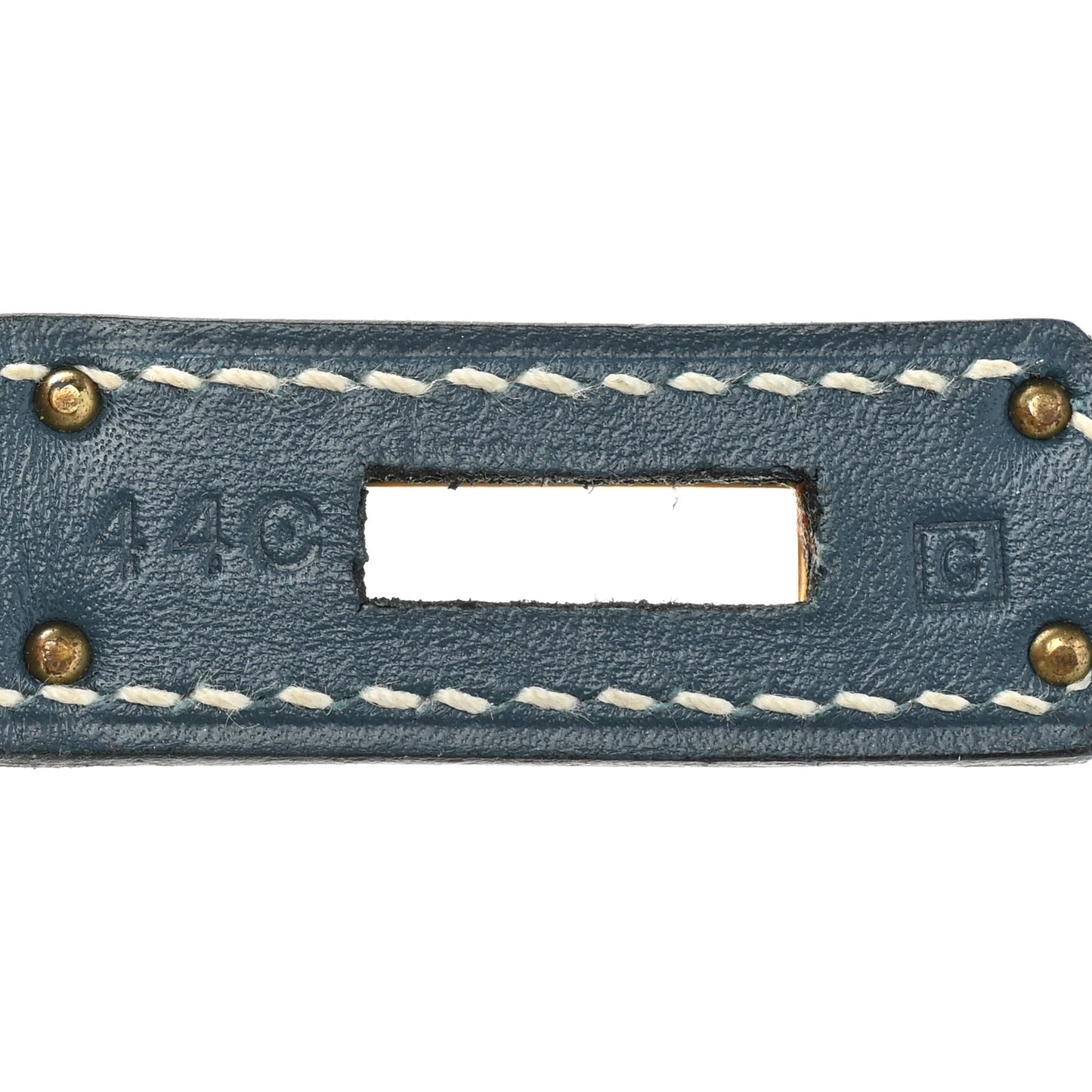 Evercalf Vibrato Birkin 35 Bleu Thalassa