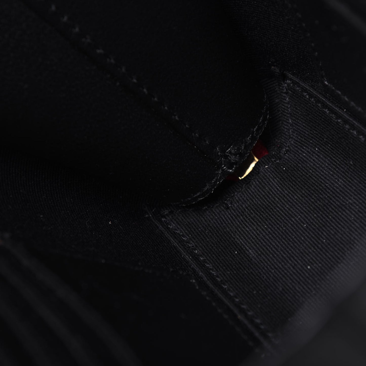 Lambskin Matelasse Vicky Monogram Belt Bag Eros Red