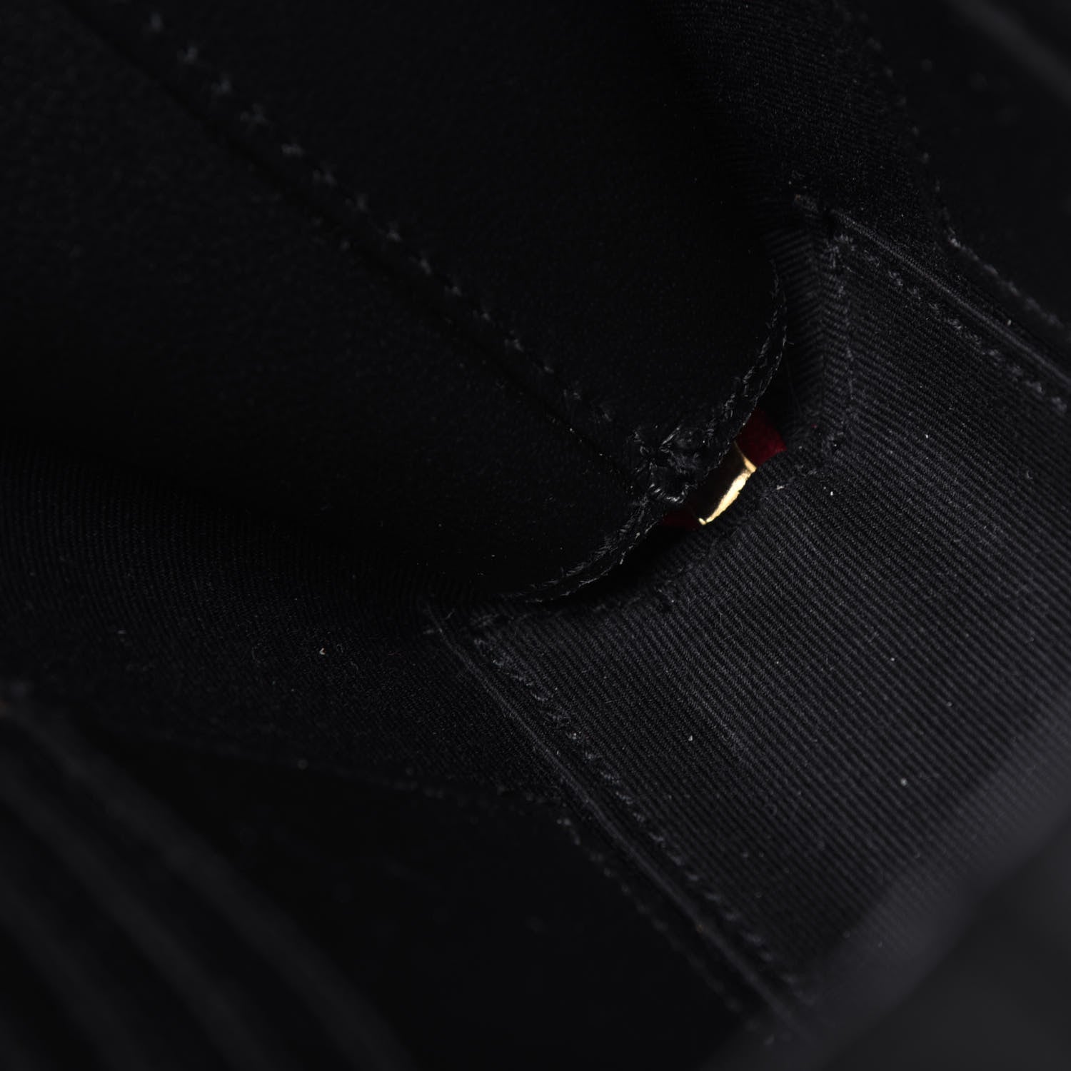 Saint Laurent Lambskin Matelasse Vicky Monogram Belt Bag Eros Red 8 of 14