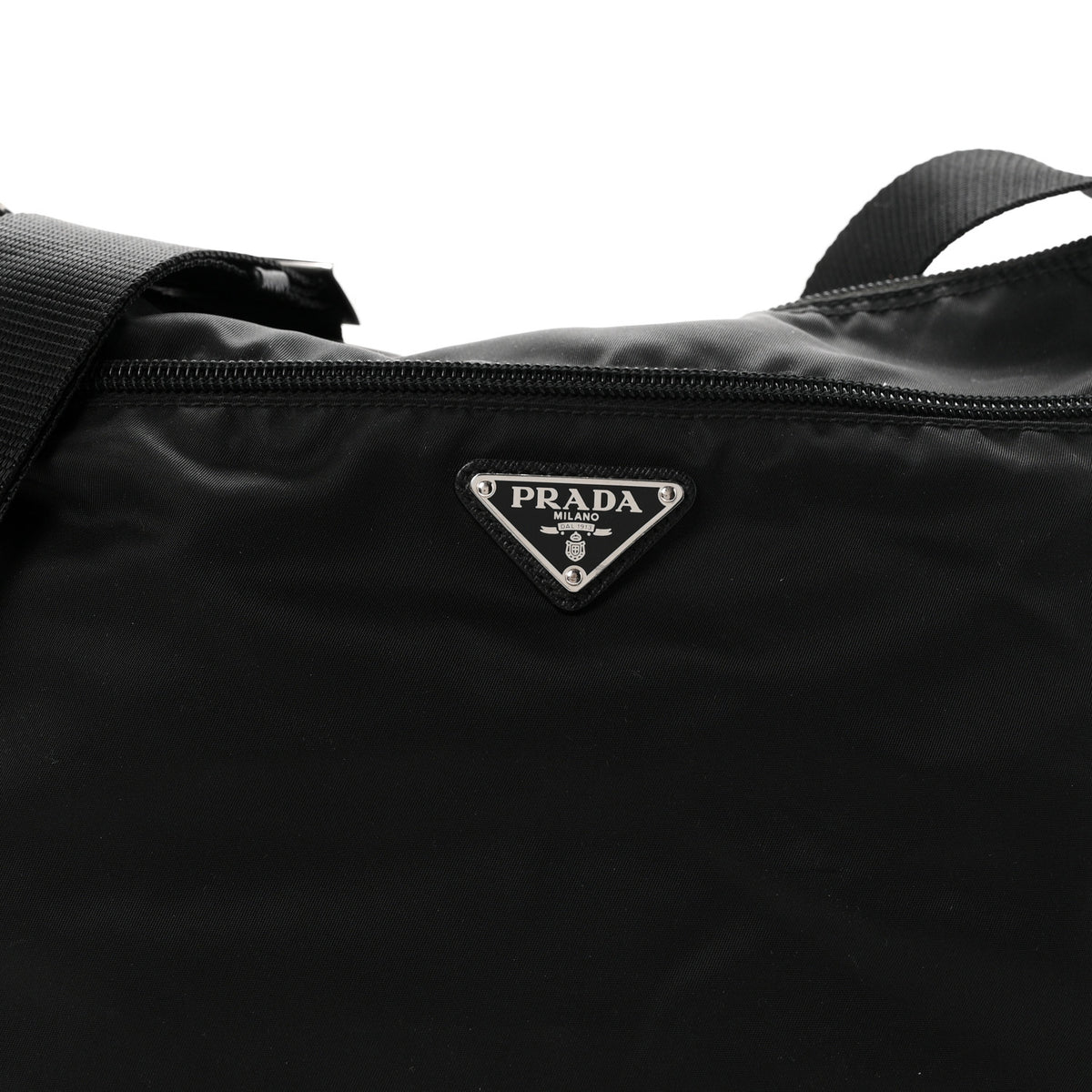 Nylon Vela Tracolla Messenger Bag Black