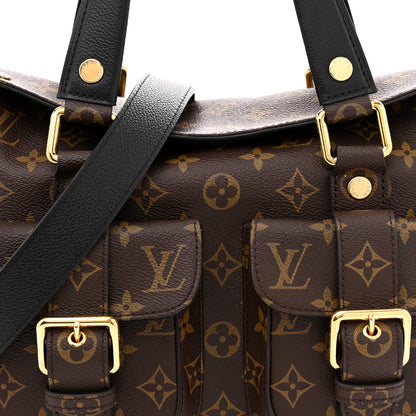 Louis Vuitton Monogram Manhattan NM Black 8 of 12