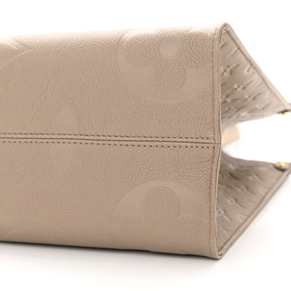 Louis Vuitton Empreinte Monogram Giant Onthego MM Tourterelle 9 of 10