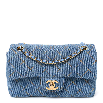 Chanel Denim Mini Souplissimo Flap Blue 1 of 11