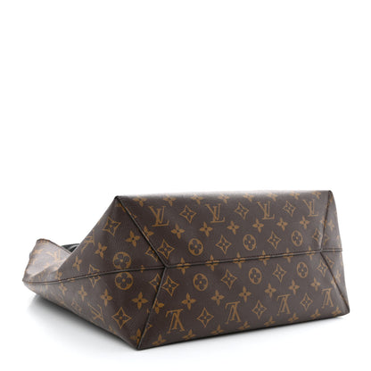 Louis Vuitton Monogram Flower Hobo Black 4 of 18